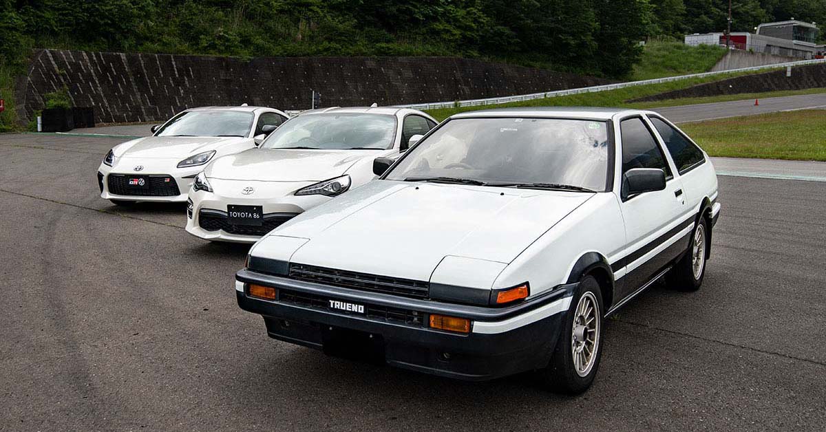 因为动画爆红的“老车”， Toyota AE86 的故事