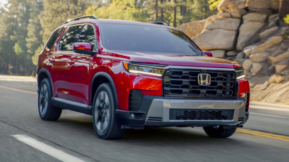 2026 Honda Pilot 正式发布：超帅外观设计风格、搭载 3.5L V6 引擎！