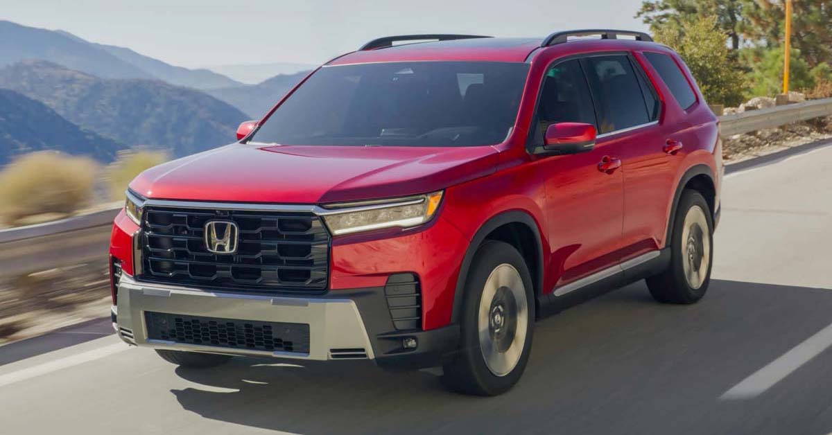 2026 Honda Pilot 正式发布：超帅外观设计风格、搭载 3.5L V6 引擎！