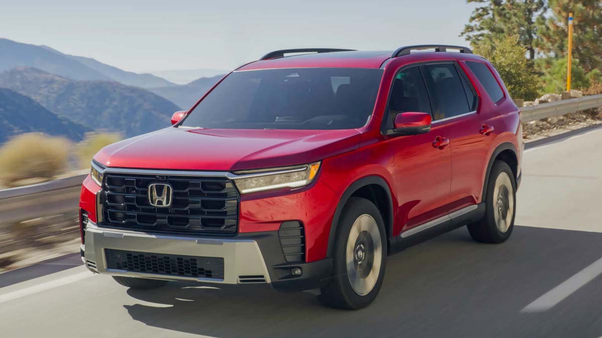 2026 Honda Pilot 正式发布：超帅外观设计风格、搭载 3.5L V6 引擎！