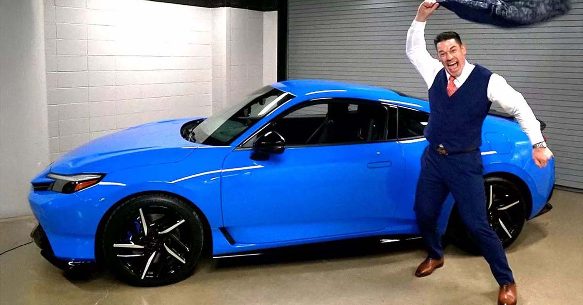 Honda 超级粉丝 John Cena 为 Prelude 于美国的广告配音