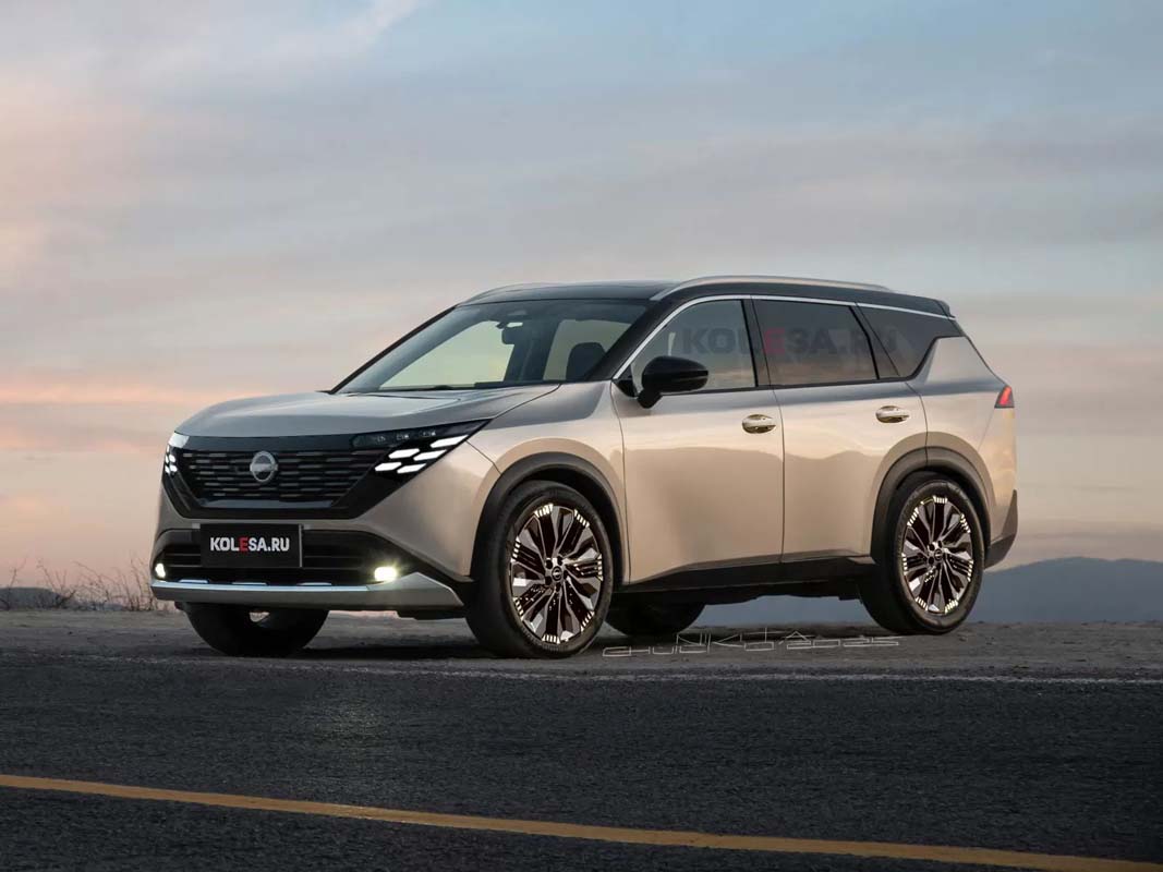 2026 Nissan X-Trail 大改款渲染图：延续采用 1.5 Turbo e-Power 引擎，最大马力达 335 Hp！