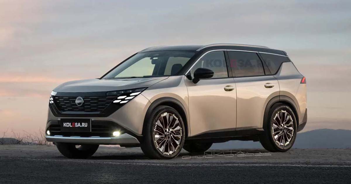 2026 Nissan X-Trail 大改款渲染图：延续采用 1.5 Turbo e-Power 引擎，最大马力达 335 Hp！