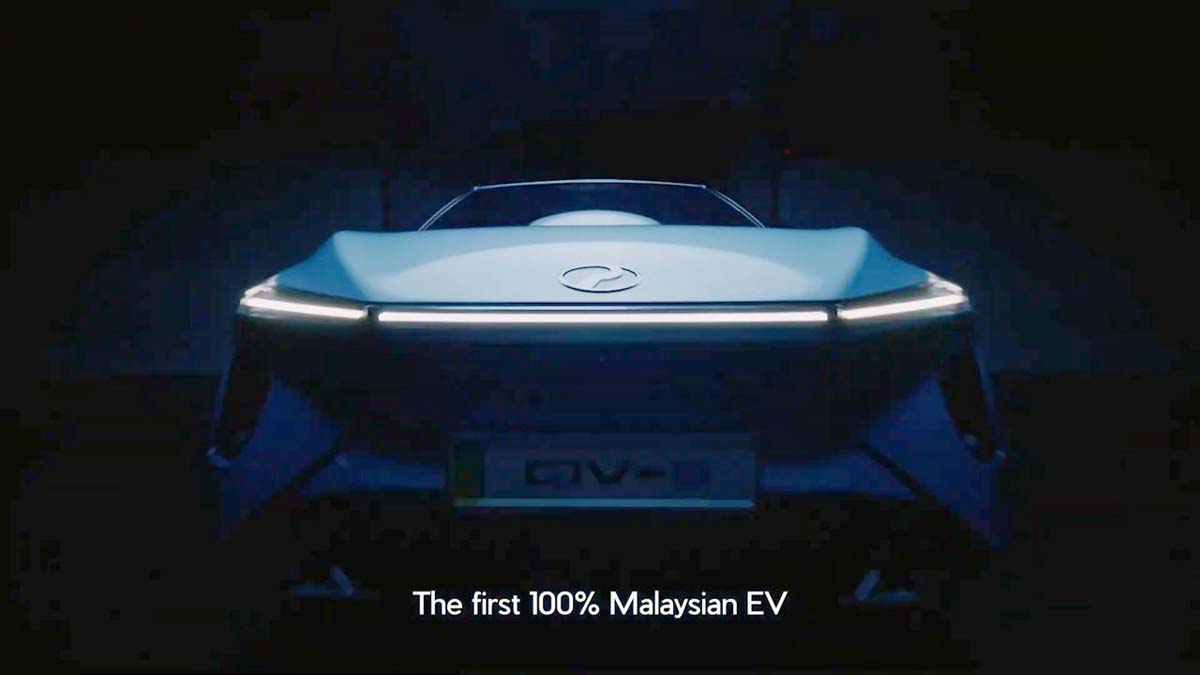 Perodua QV-E 为 100% 大马开发车款、首相安华将其归类为国家重要议程!