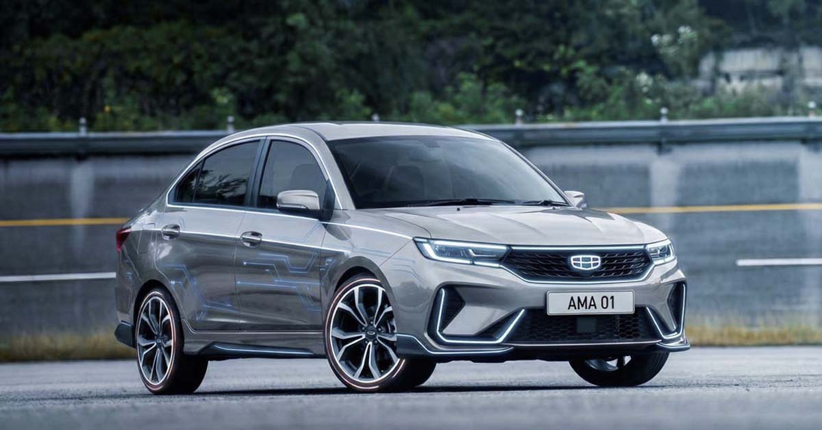 Proton Saga AMA01 确认成为 Geely 贴牌车款，并将在菲律宾等左驾市场销售