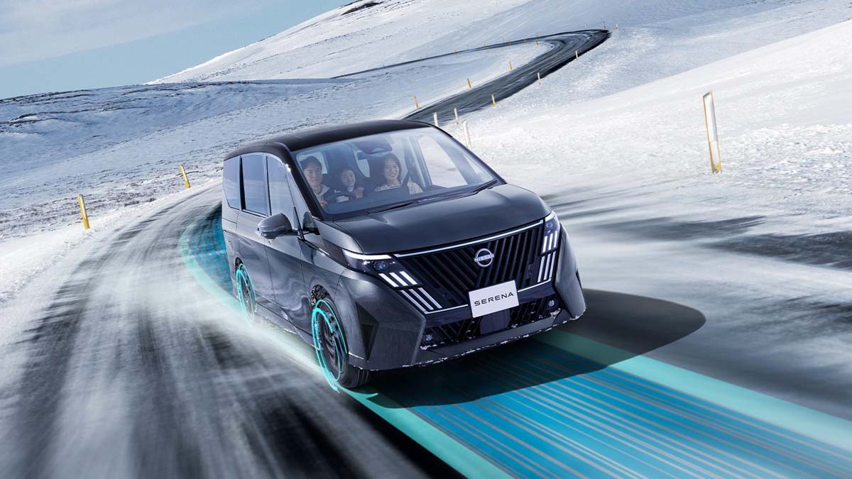 2026 Nissan Serena e-Power 小改款登场、搭载 e-Force 全轮驱动系统！