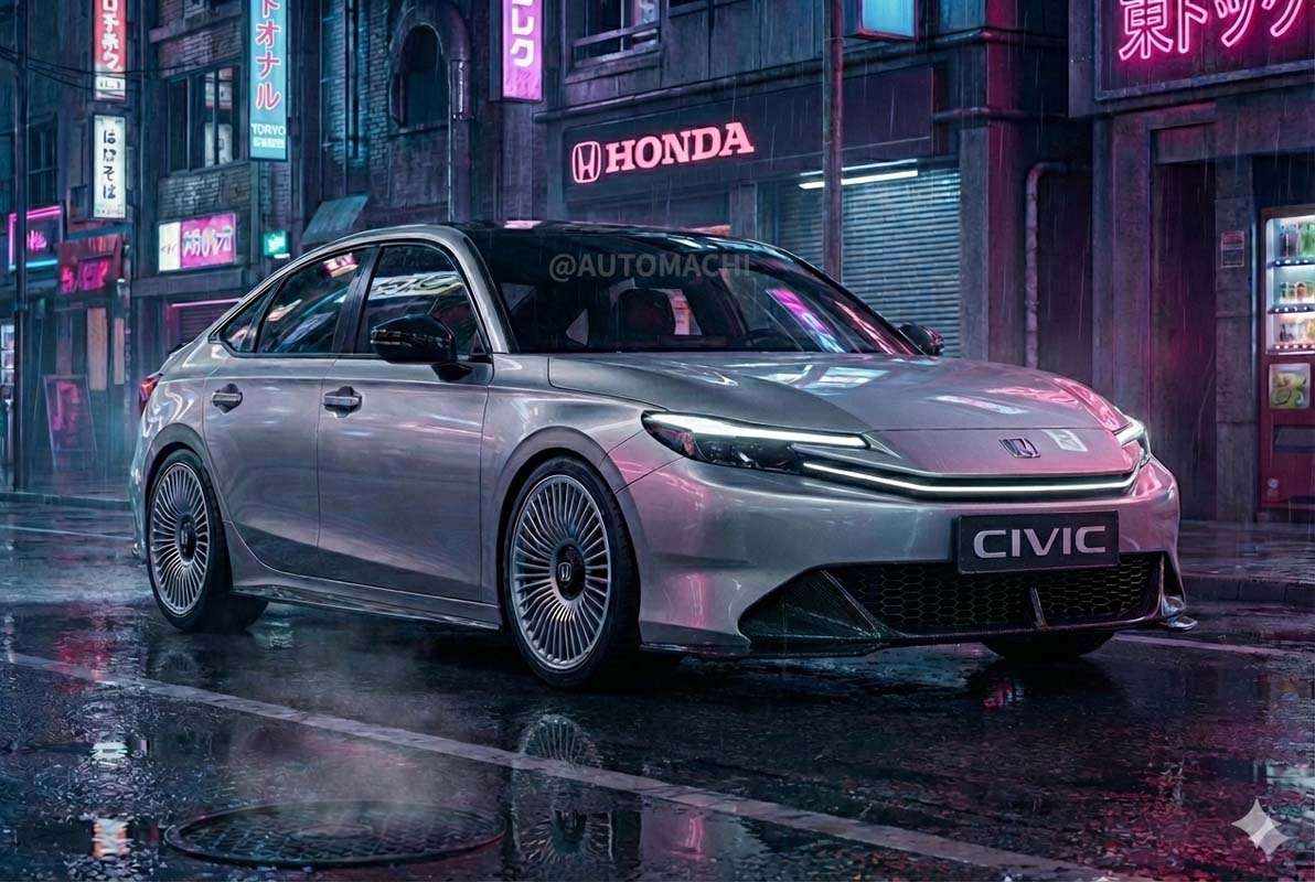 Honda Civic e:HEV RS 原型车将现身东京改装车展、搭载全新 S+ Shift 技术！