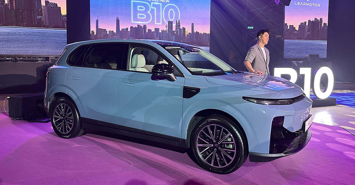2025 Leapmotor B10 正式发布：WLTP 续航达 434 km、售价 RM 107,800 起！