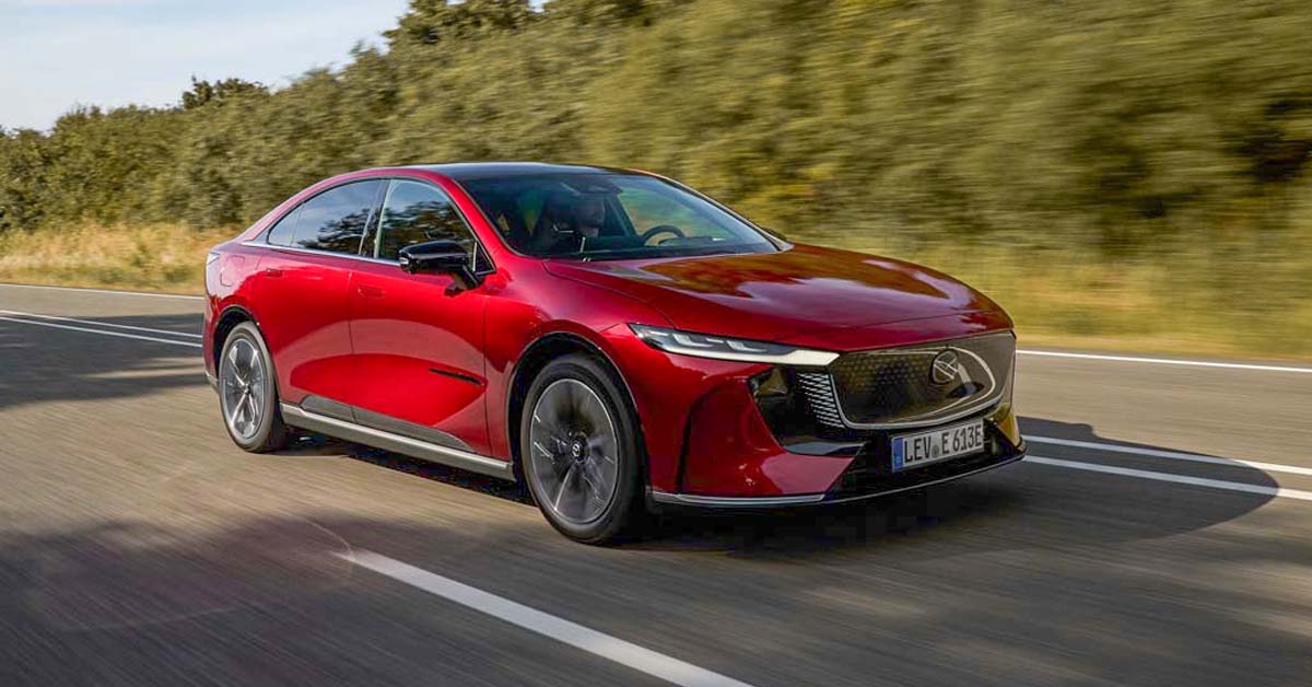 Mazda 6e 泰国首秀：纯电 D-Segment 轿车目前已经获得了超过 1,000 张订单！