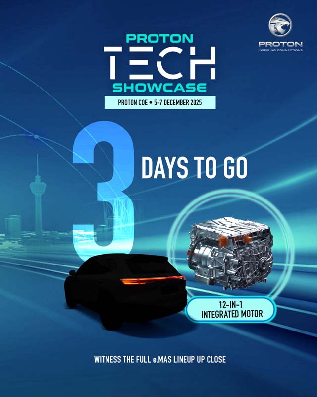 Proton e.MAS 7 PHEV 预告登场：纯电续航 93 公里，原厂有史以来最省油的车来了！