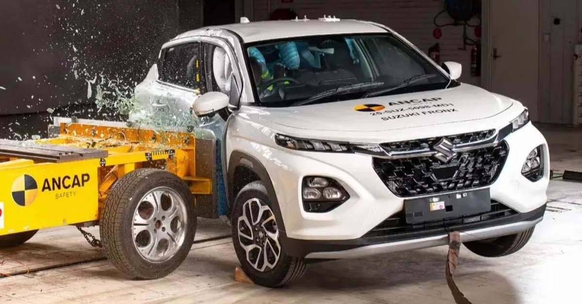 Suzuki Fronx 在 ANCAP 撞击测试仅获 1 星，确认因后座安全带致命缺陷紧急召回并停售