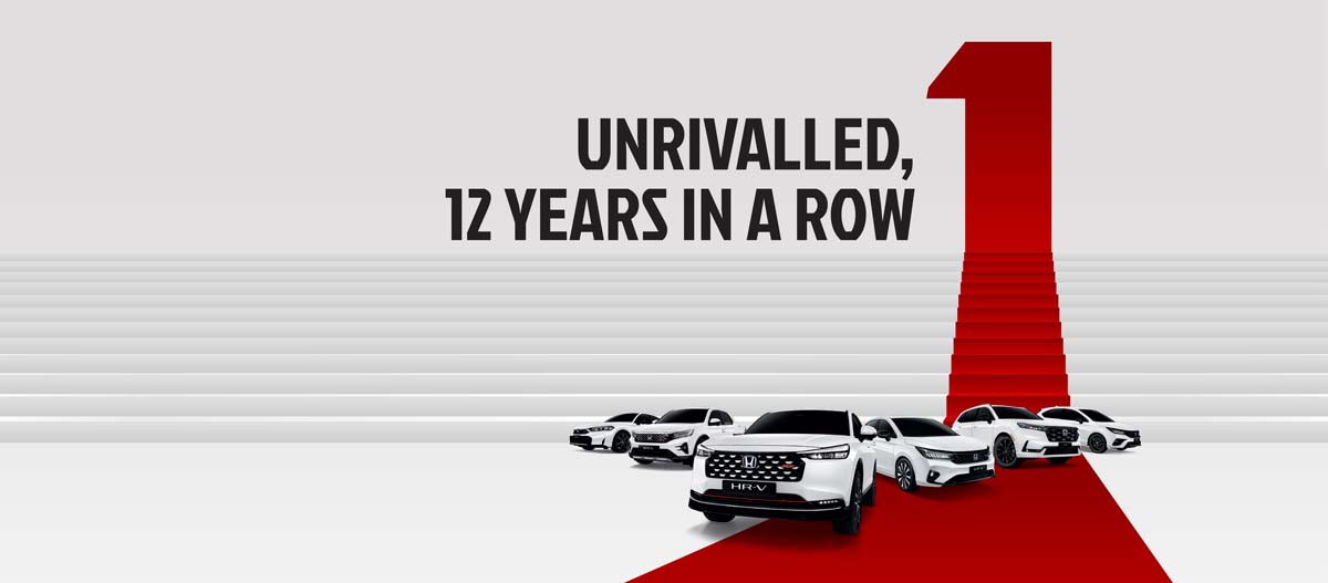 Honda Malaysia 2025 年销售 72,301 辆新车,蝉联最畅销非国产乘用车第一!