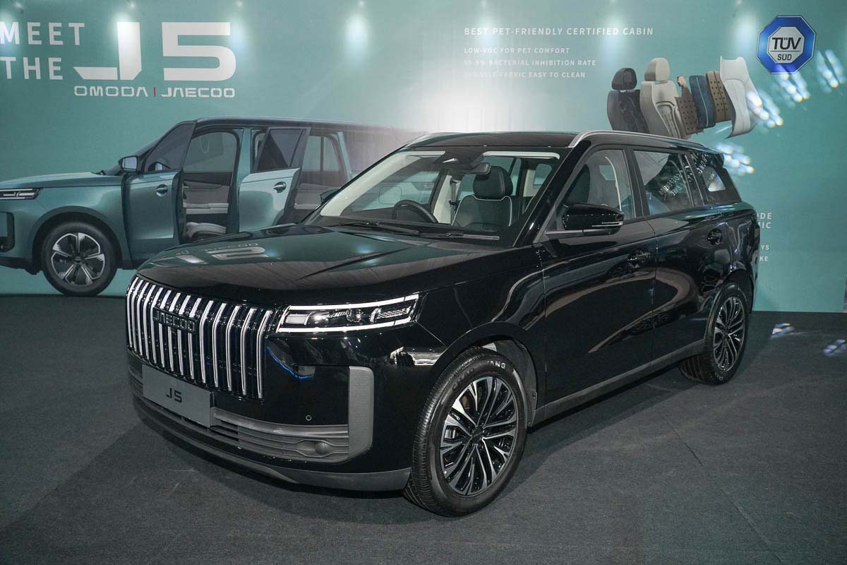 Jaecoo J5 本地规格抢先看，预计售价低于RM 120,000！