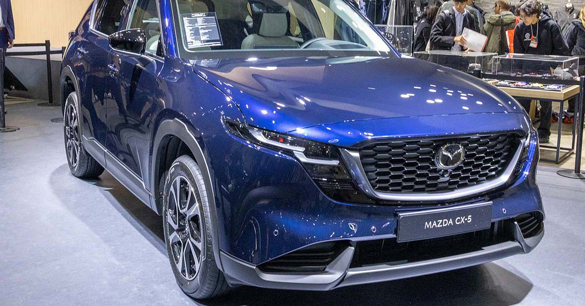 Mazda CX-5 大改款将新增 Navy Blue Mica，成为 Mazda 新一代的代表色！