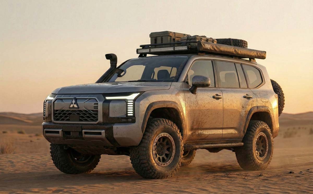 Mitsubishi 确认 2026 推出硬派越野 SUV,或为全新一代 Pajero!