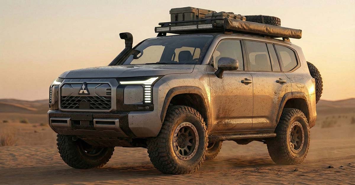 Mitsubishi 确认 2026 推出硬派越野 SUV，或为全新一代 Pajero！