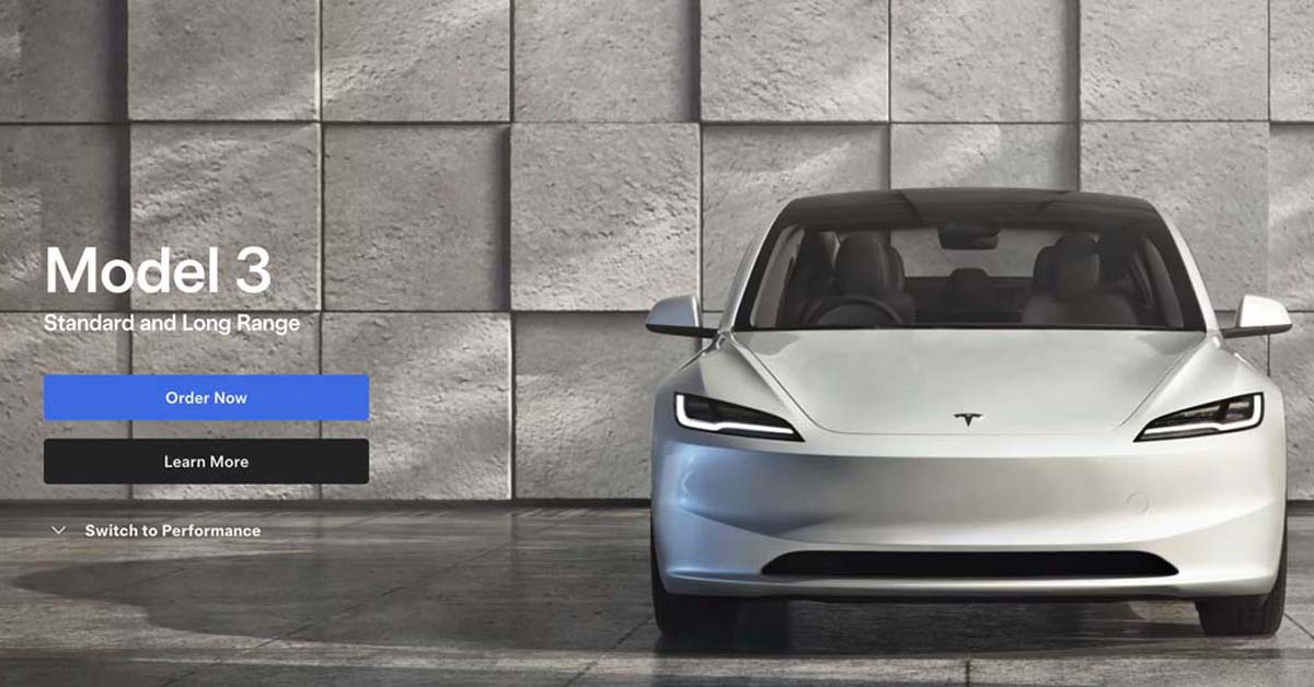 Tesla Model 3 Standard 登场：WLTP 续航 534 km、对比Premium车型降价RM 21,400，现在仅需 RM 147,690 就可入手！