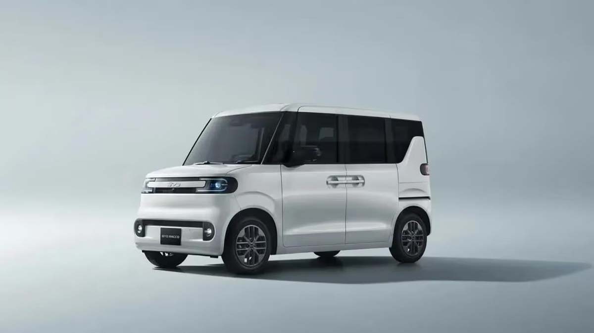 BYD Racco 内外观官图正式发布：日本 Kei Car 杀手，WLTC 续航可达 300 km！