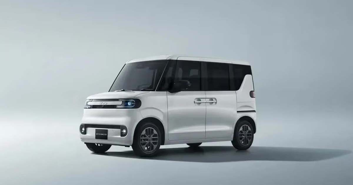 BYD Racco 内外观官图正式发布：日本 Kei Car 杀手，WLTC 续航可达 300 km！