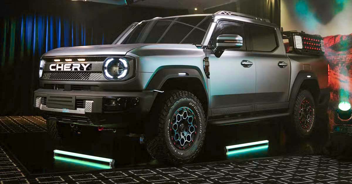 Chery KP31 皮卡正式发布：全球首款柴油 PHEV 皮卡、预计 2027 年引进大马市场！