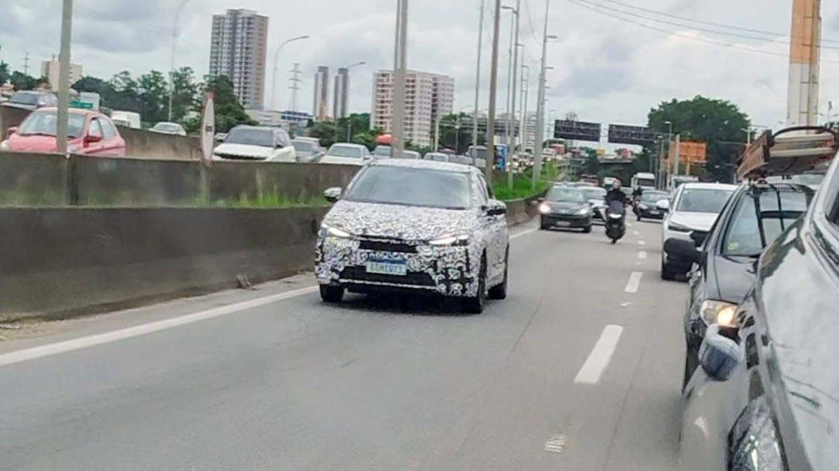 2027 Honda City 现身测试：全新外观设计、预计保留1.5L e:HEV 引擎