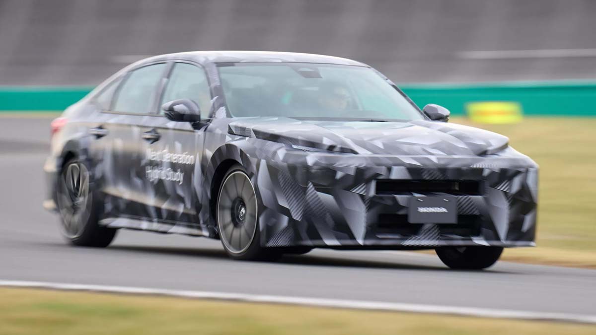 Honda Civic FM 详情:全新轻量化平台、新混动系统更强更省油!