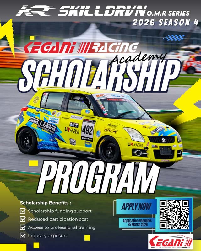Kegani Racing Academy 推出奖学金计划:为马来西亚新一代赛车手打开赛道之门