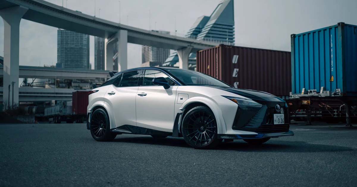 Lexus RZ600e F-Sport Performance 日本发布：线控方向盘+换挡黑科技，日本最强电动车来了！