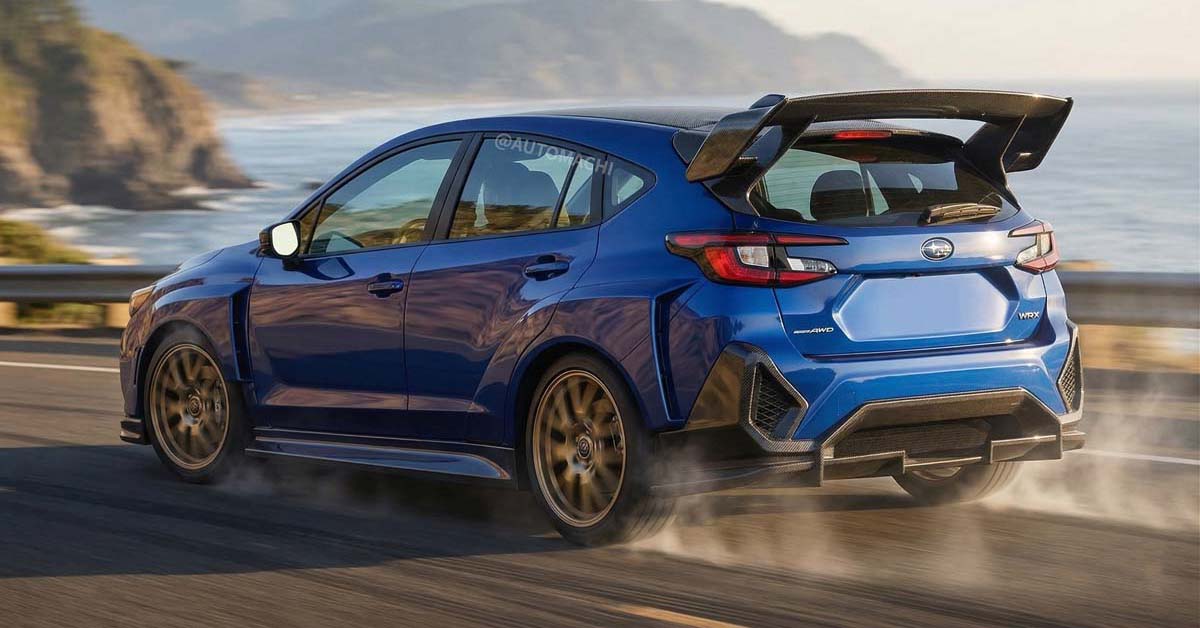 疑似 Subaru WRX STi 掀背版专利图曝光、Hot Hatch 车型即将回归？