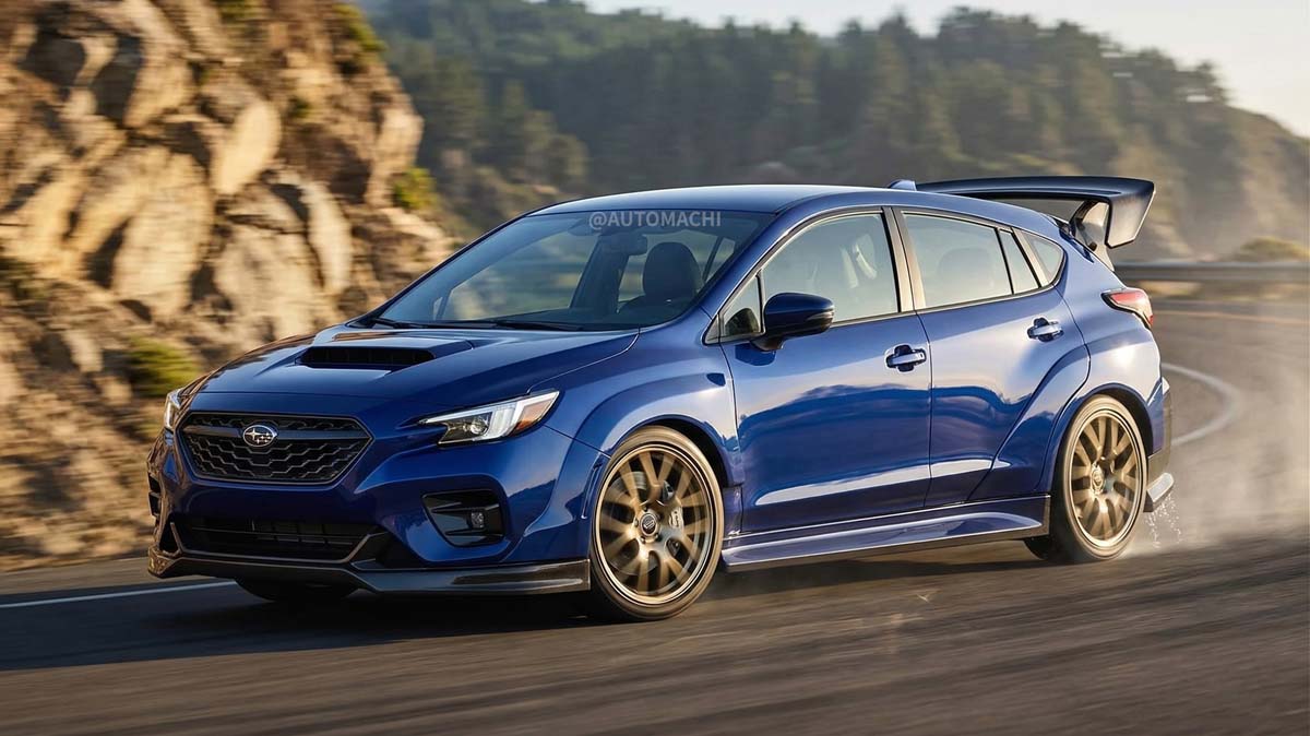 疑似 Subaru WRX STi 掀背版专利图曝光、Hot Hatch 车型即将回归？