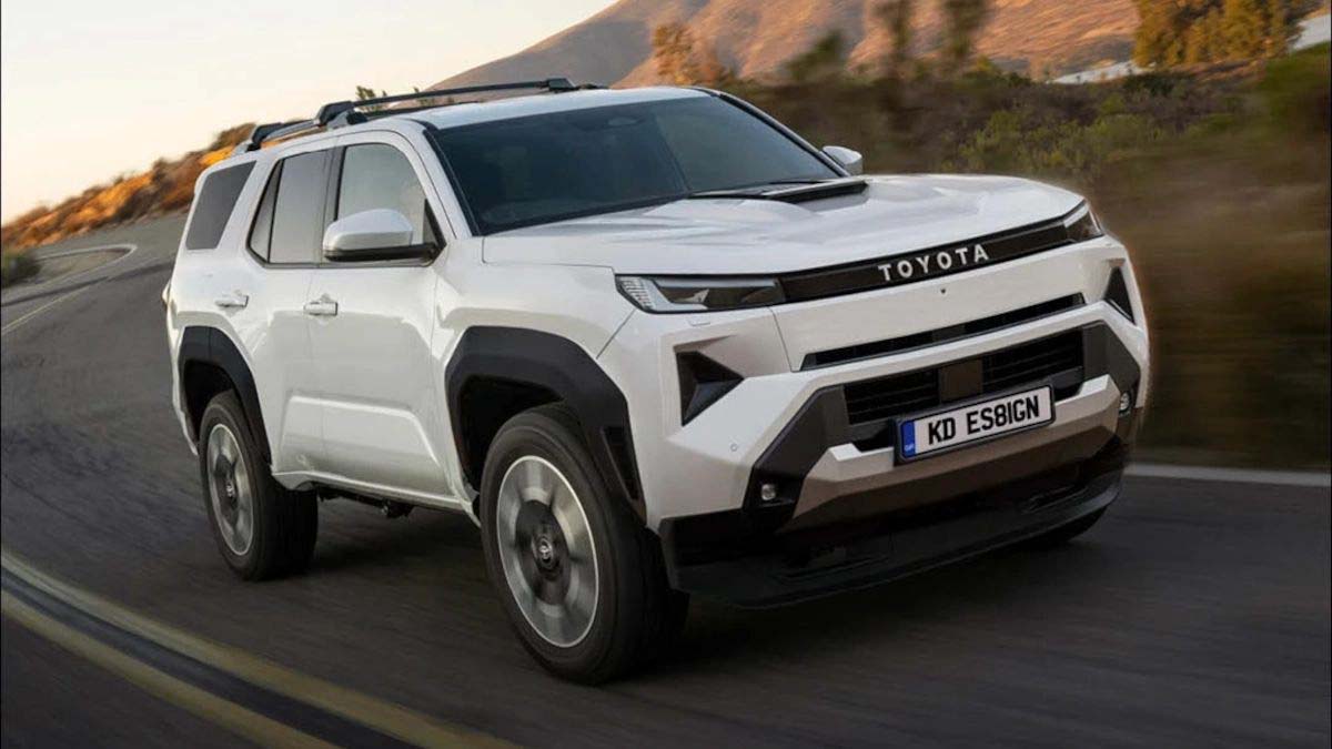 Toyota Fortuner 渲染图：大改款车型更前卫设计、预计2026年登场！