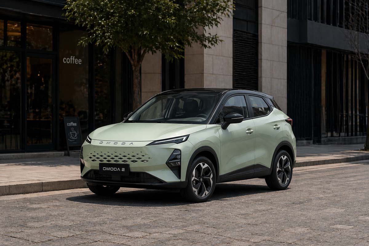Omoda 2 泰国预告登场：对标 Ativa/WR-V，或提供HEV/EV动力选项