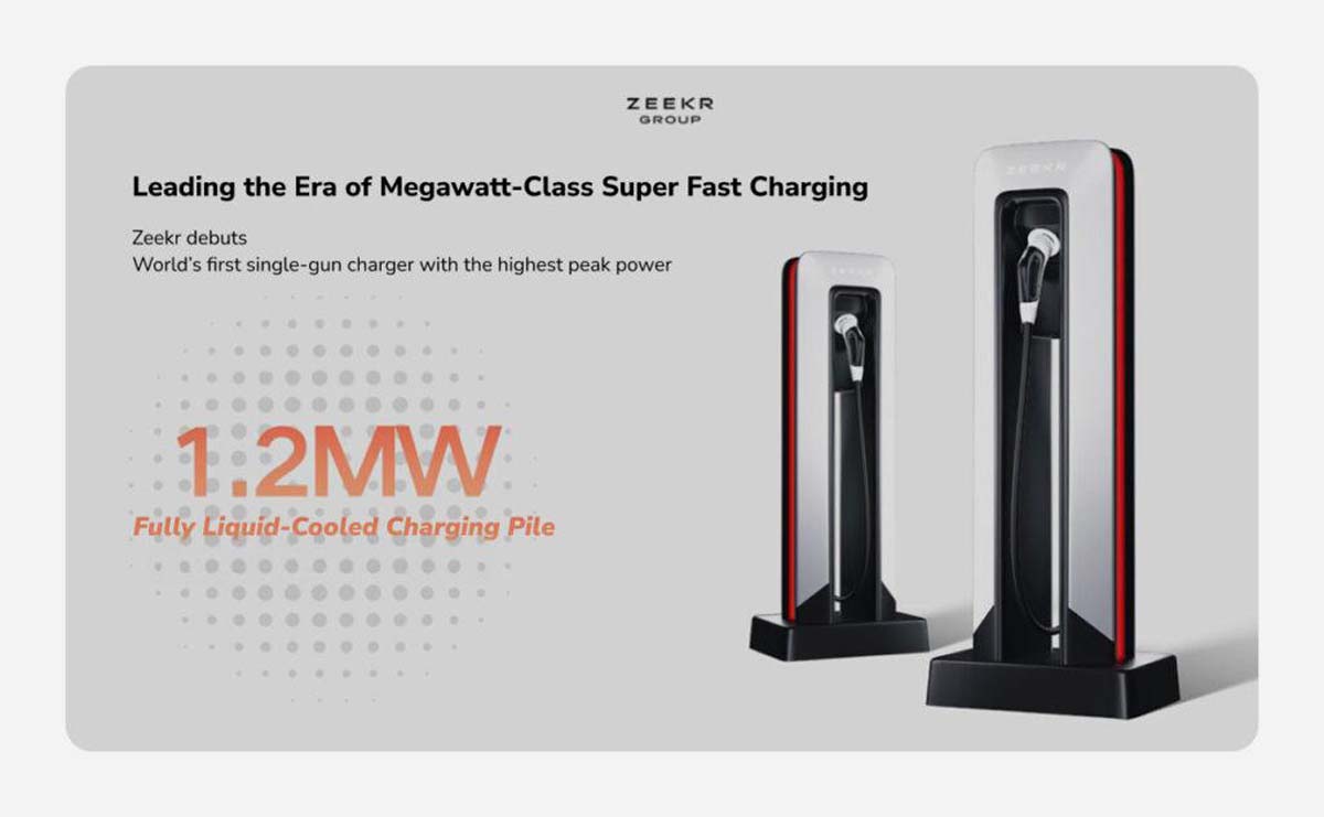 Zeekr 001 打破量产车充电记录、10%至80%仅需要7分钟！