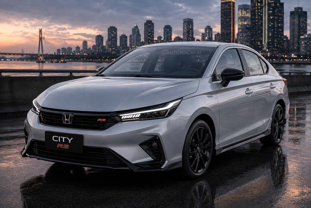 2026 Honda City 将在下个月登陆印度：外观设计将进行修饰、维持双动力配置！