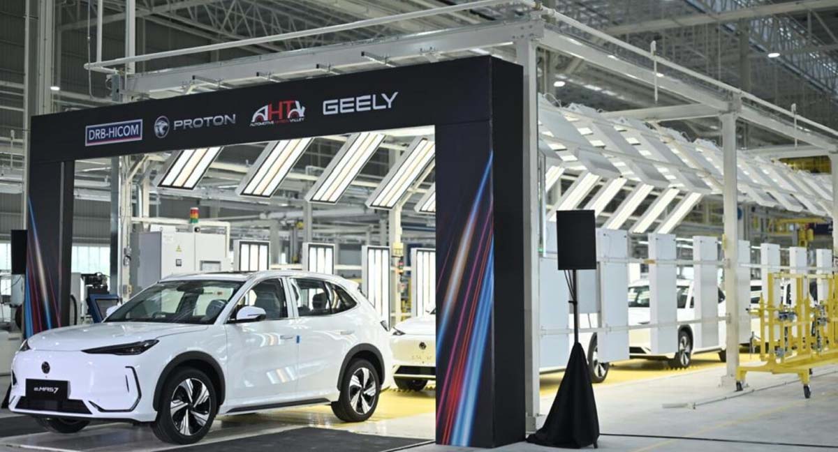 Geely 将大马打造成RHD出口基地，今年预计出口量达50,000辆！