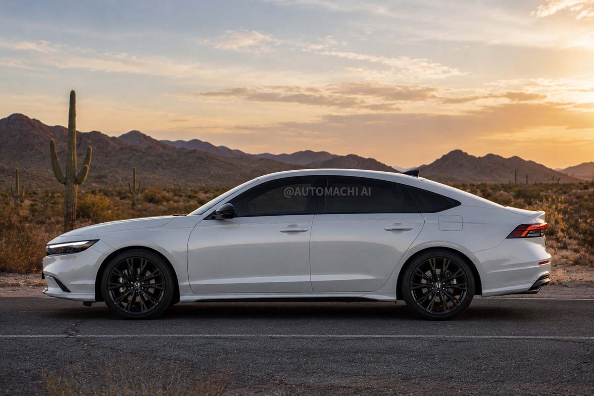 Honda Accord 大改款渲染图：采用全新一代平台，或搭载全新 V6 Hybrid 引擎！