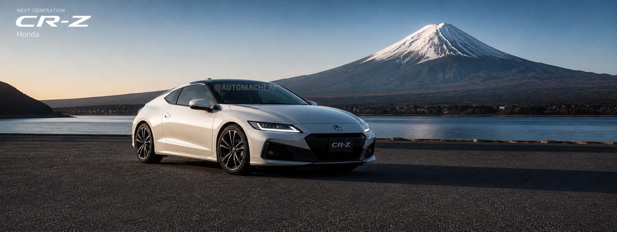 Honda CR-Z 即将复活？日本媒体预测本田将开发下一代混动小跑车
