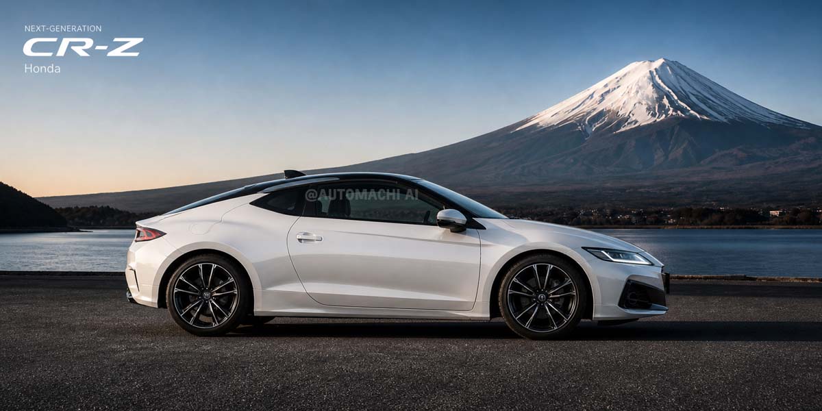 Honda CR-Z 即将复活？日本媒体预测本田将开发下一代混动小跑车