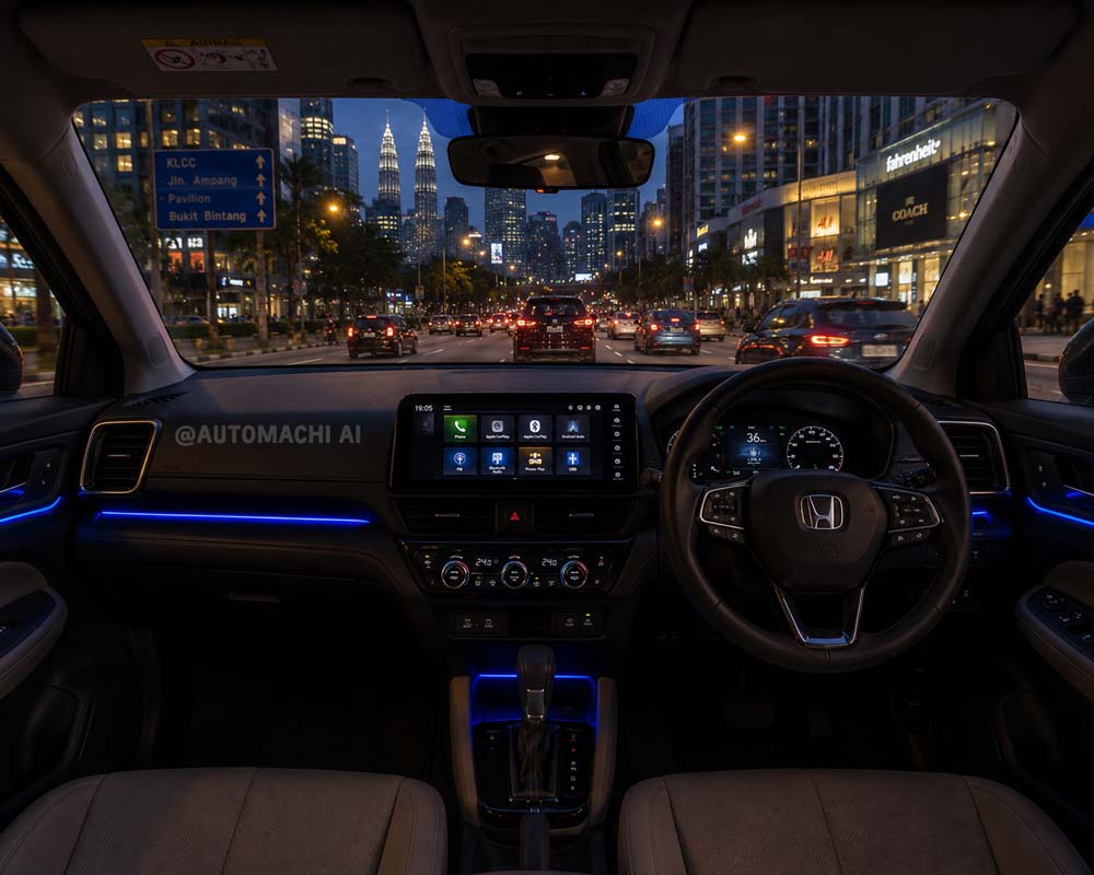 2026 Honda City 内装曝光:大屏幕+氛围灯、将在5月23日全球首发!