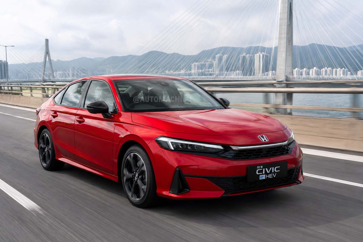 2026 Honda Civic 小改款确认登陆东南亚:新增BSI 盲点侦测+360 镜头、S+Shift 技术也会下放!