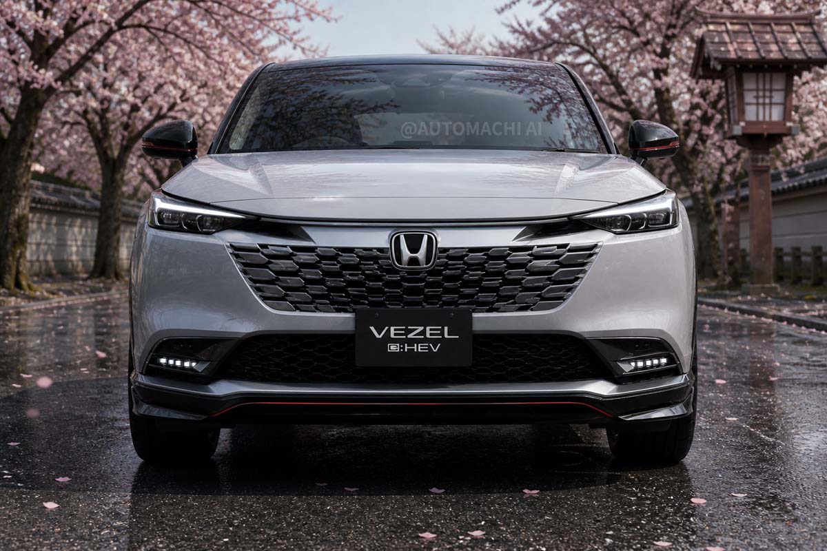 Honda Vezel 大改款正在开发中：搭配下一代 Honda Sensing 系统，具备双引擎动力可选择！