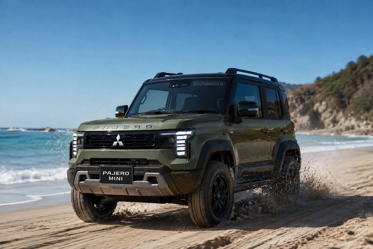 Mitsubishi Pajero MINI 正在开发中？对标 Jimny、三菱全新产品计划曝光！