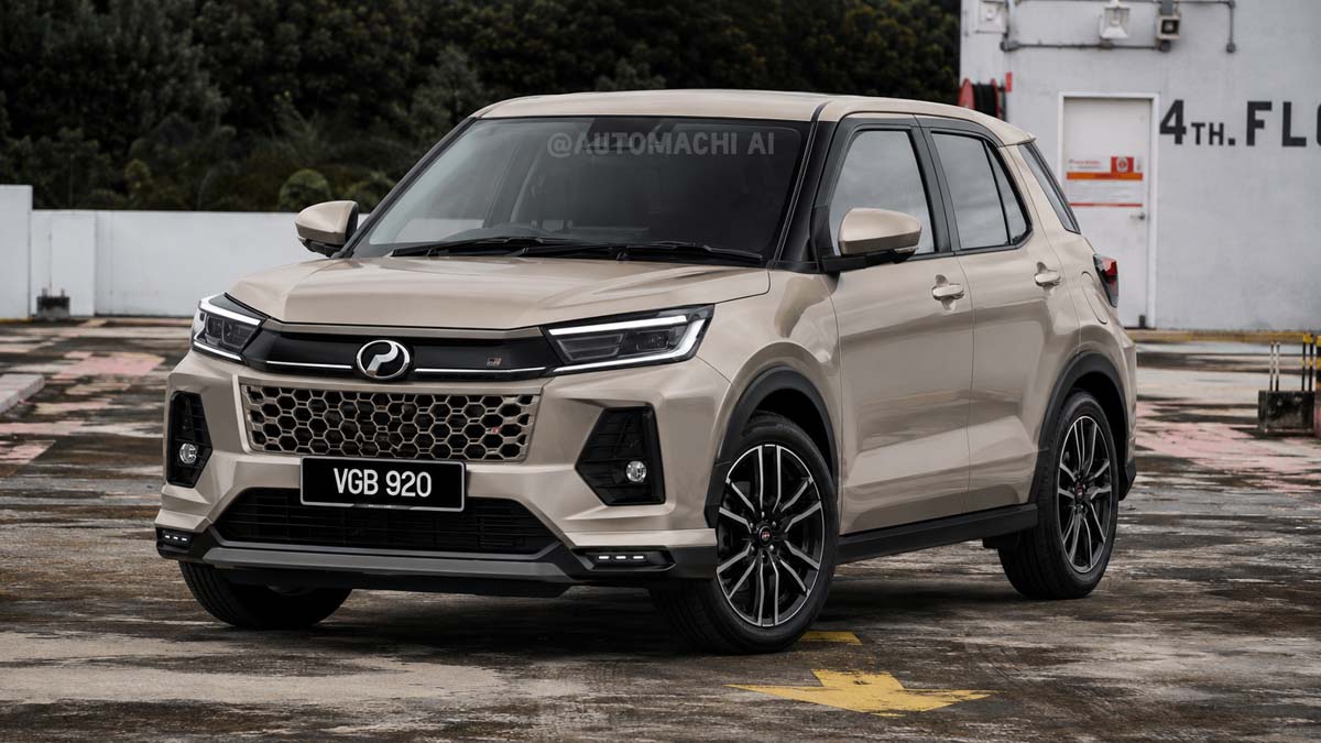 Perodua Ativa 小改款将加入1.2L混动车型?预计2027年和消费者见面!