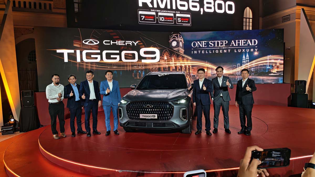 2016 Chery Tiggo 9正式发布:2.0L涡轮引擎,售价RM 166,800起!