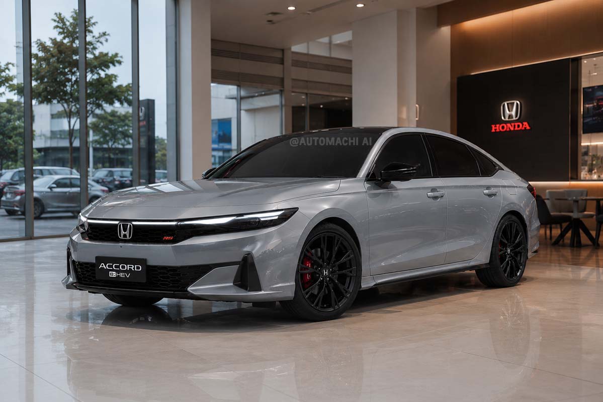 Honda Accord 深度改款预计8月登场：全新外观设计、维持2.0L e:HEV 引擎！