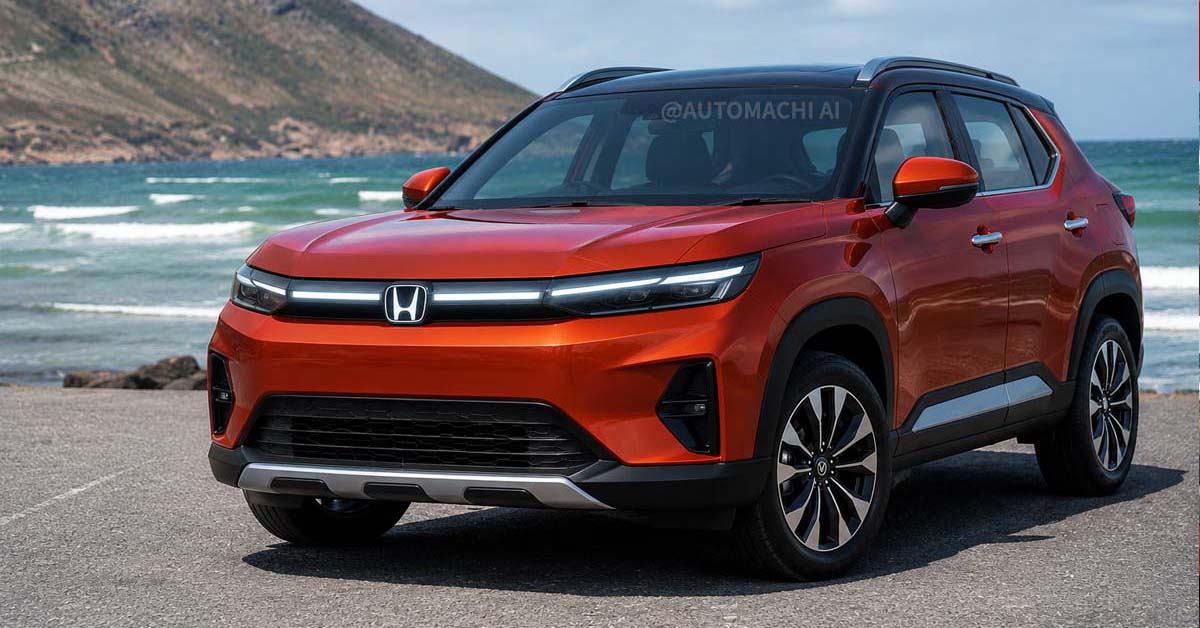 Honda Elevate 小改款现身:对标Yaris Cross/Xforce,或追加e:HEV 混动引擎 - automachi.com