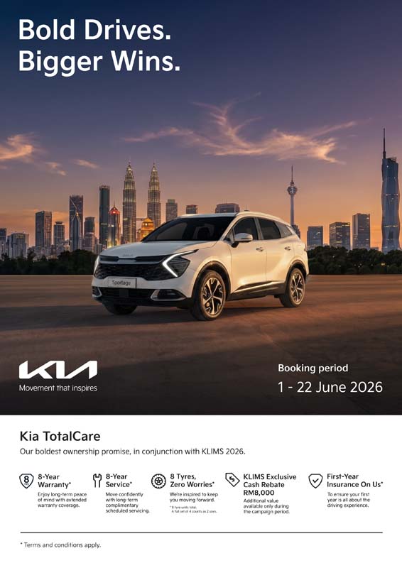 Kia Malaysia KLIMS 超级优惠:给你8八8八!
