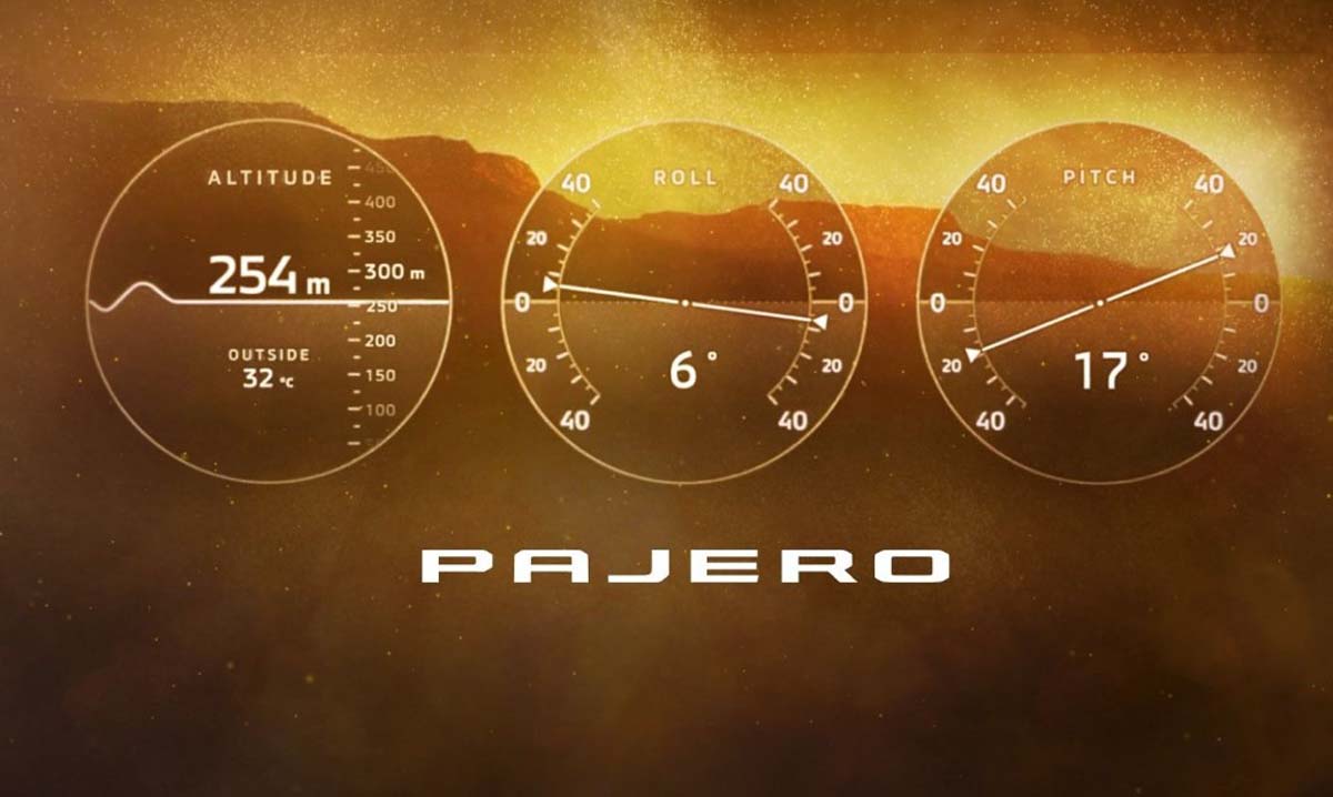 Mitsubishi Pajero 最终预告公布！经典Triple Multi Meter回归！