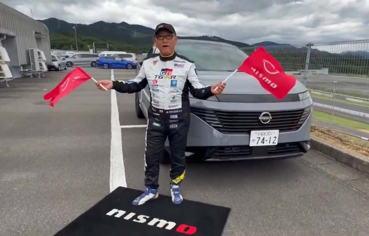 Akio Toyoda 帮 Nissan 加油、向大众推荐全新 Nissan Murano ！