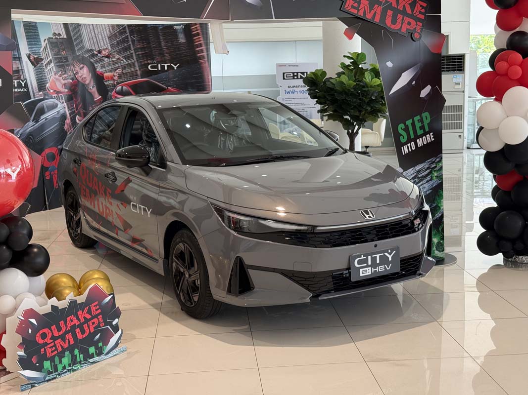 2026 Honda City 泰国实拍:应该有的都有,B-Segment 王者地位稳了?